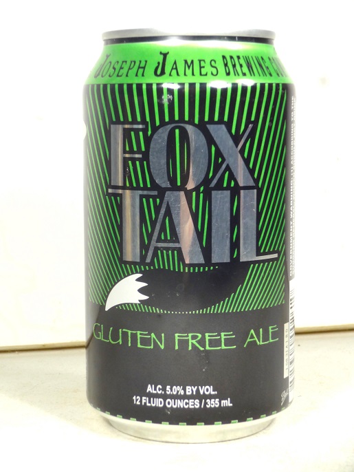 Joseph James - Fox Tail - Gluten Free Ale - T/O - Click Image to Close